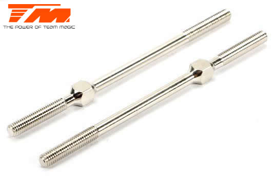 Team Magic - TM116137 - Adjustable Rod - Hardened - 3x 70mm (2 pcs)