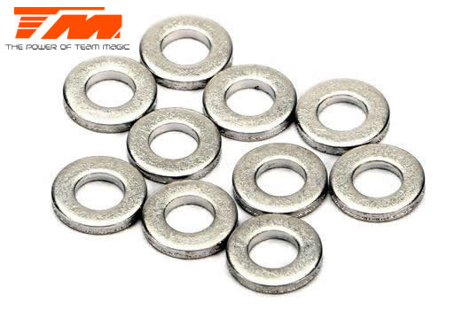 Team Magic - TM130138 - Washers - 3.5 x 7 x 1mm (10 pcs)