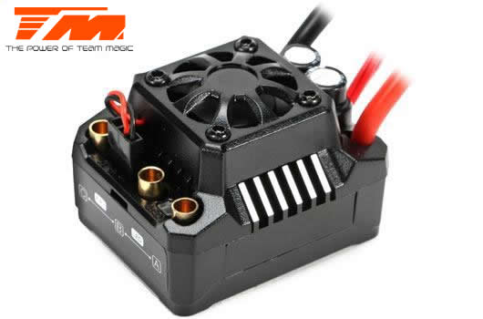 Team Magic - TM191011 - Variateur électronique - Brushless - Thor - MAX-10 - Etanche - 80A/520A - 7.4V/11.1V