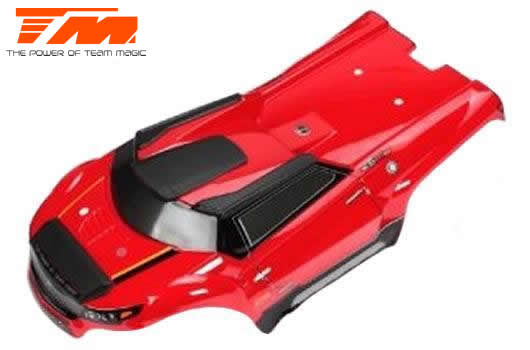 Team Magic - TM505246R - Carrozzeria - Monster Truck - Dipinta - E6 III HX - Rosso