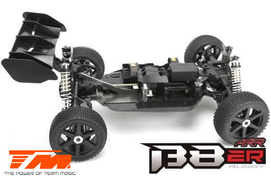 Car - 1/8 Electric - 4WD Buggy - ARR Roller - Team Magic B8ER Yellow/Black without Electronics