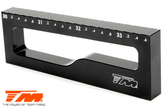 Team Magic - TM117203 - Outil - Team Magic Pro-J Tools - Gauge de droop 30~33.6mm