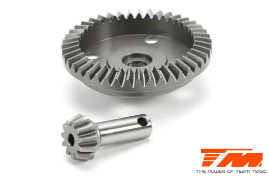 Team Magic - TM510102S - Option Part - E5 - Machined Bevel Gear - 43T/11T