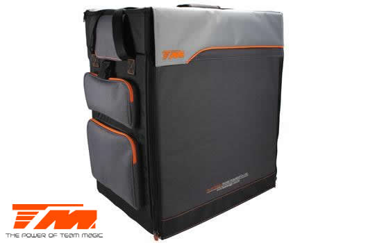 Sac - Transport - Team Magic 1:8 F8 Supra - sans table / avec tiroirs plastique et roulettes