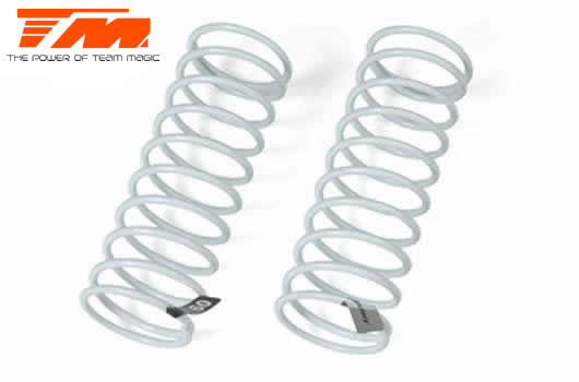 Team Magic - TM561370-4 - Option Part - B8 - Shock Spring 66L Big Bore - #09 Medium-Hard