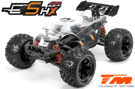 Team Magic - TM510004 - Auto - 1/10 Racing Monster Electrique - 4WD - ARR - Team Magic E5 HX avec pièces option