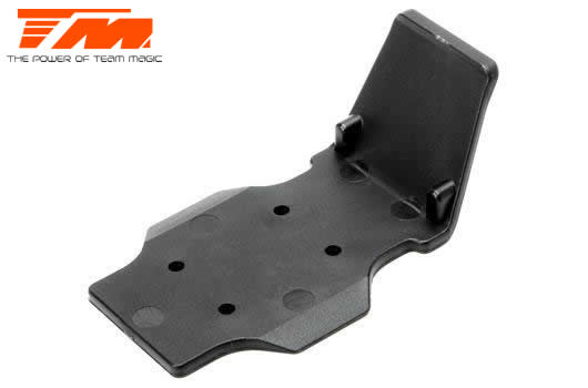 Team Magic - TM510208 - Spare Part - E5 BR - Rear Skid Plate for Brushed Version