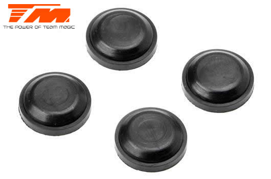 Team Magic - TM507619 - Spare Part - E4RS4 - Big Bore Shock Membrane (4 pcs)