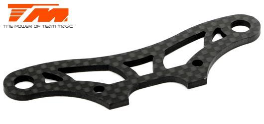 Team Magic - TM507626 - Option Part - E4RS4 - Carbon Fiber Upper Bumper Plate