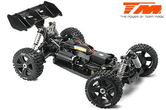 Auto - 1/8 Elettrico - 4WD Buggy - RTR - Motore Brushless 2250kv - 6S - Estingui - Team Magic B8ER Blu/Nero