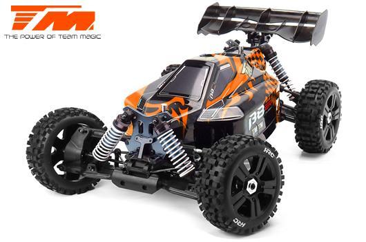 Team Magic - TM560011EH6 - Car - 1/8 Electric - 4WD Buggy - RTR - 2250kv Brushless Motor - 6S - Waterproof - Team Magic B8ER Orange/Black