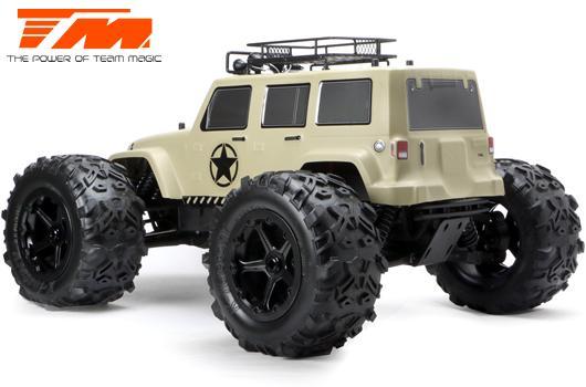 Auto - Monster Truck Electric - 4WD - RTR - Brushless 2250KV - 6S - Estingui - TM E6 J-STAR - Desert