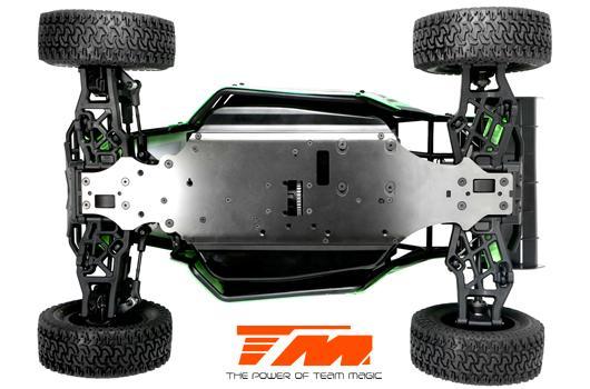 Car - 1/8 Electric - 4WD Desert Truck - RTR - 2200kv Brushless Motor - 3-6S - Waterproof - Team Magic SETH Green/Black