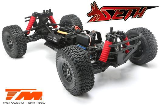 Car - 1/8 Electric - 4WD Desert Truck - RTR - 2200kv Brushless Motor - 3-6S - Waterproof - Team Magic SETH Green/Black
