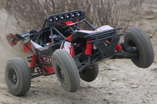 Car - 1/8 Electric - 4WD Desert Truck - RTR - 2200kv Brushless Motor - 3-6S - Waterproof - Team Magic SETH Green/Black