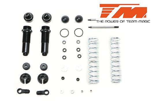 Team Magic - TM562008A - Option Part - SETH - Alum. Threaded Shock Absorber Set -Rear (2) 136mm