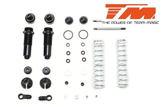 Team Magic - TM562008A - Option Part - SETH - Alum. Threaded Shock Absorber Set -Rear (2) 136mm