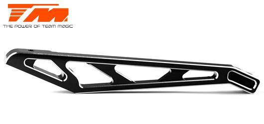 Team Magic - TM562054BK - Option Part - SETH - Front 7075 Aluminum Chassis Stiffener-BK