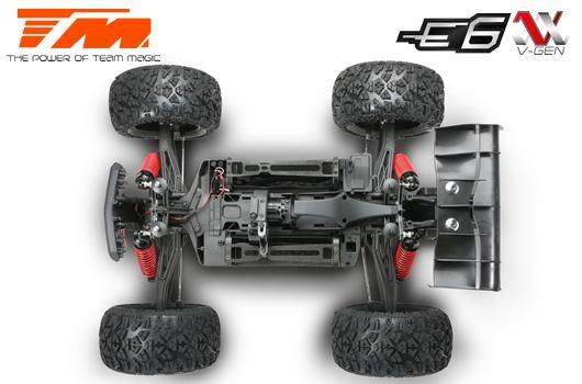 Car - Monster Truck Electric - 4WD - ARR (no electronics) - Team Magic E6 III V-GEN