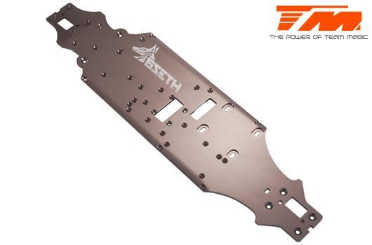 Team Magic - TM562075 - Option Part - SETH - CNC Machined 7075 Aluminum Chassis 