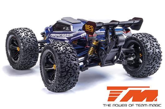 Auto - Monster Truck Elektrisch - 4WD - RTR - Brushless 2200KV - 4S/6S - Wasserdicht - Team Magic E6 III BES+ Silver