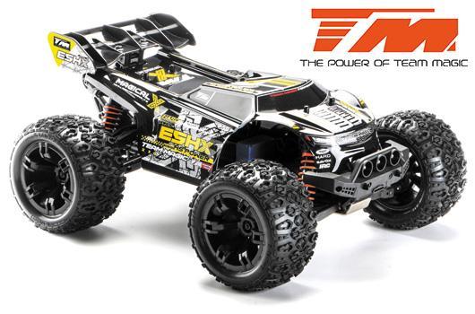 Team Magic - TM510006Y - Car - 1/10 Racing Monster Electric - 4WD - RTR - Brushless 4S - Waterproof - Team Magic E5 HX 4S - Black/Yellow