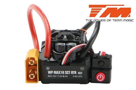 Team Magic - TM191031 - Variateur électronique - Brushless - THOR MAX-10 120A (14.8V)