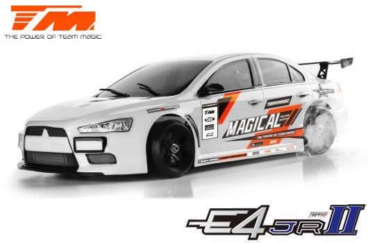 Team Magic - TM507004-EVXM - Auto - 1/10 Elettrico - 4WD Touring - RTR - Estingui - Team Magic E4JR II - EVXM