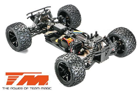 Car - 1/8 XL Electric - 1/8 Racing Truck - RTR - 3-4S - Team Magic UCP Racing Pickup KeTER - Red