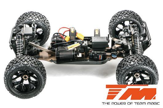 Car - 1/8 XL Electric - 1/8 Racing Truck - RTR - 3-4S - Team Magic UCP Racing Pickup KeTER - Red
