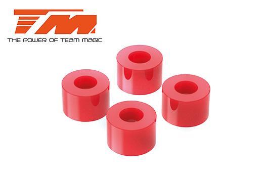 Team Magic - TM111169H - Spare Part - 4mm Shock Shaft Bump Stop -Hard (4)