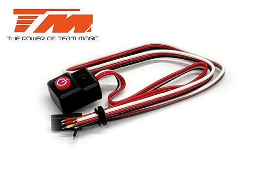 Team Magic - TM191031-1 - Regolatore elettronico di velocità - Interruttore on/off per TM191031