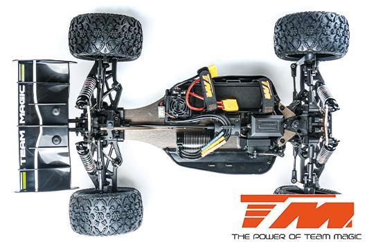 Voiture - 1/8 XL Electrique - 4WD Truggy - RTR - 2500kv Moteur Brushless - 4S - Team Magic TEKEN Mint Vert