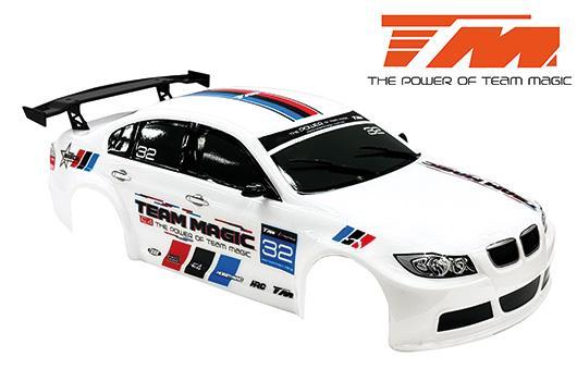 Team Magic - TM507509A-320T - Body - 1/10 Touring / Drift - 190mm - Painted - no holes - 320 White