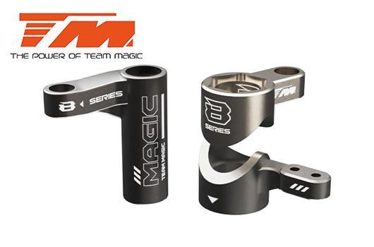 Team Magic - TM561510 - Option Parts- B8ER - Alum. CNC Machined Steering Servo Saver Set (B8,SETH,T8)