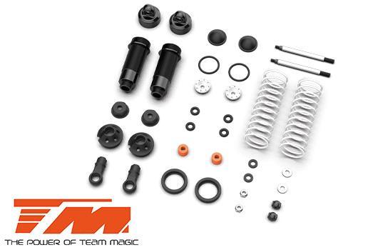 Team Magic - TM562007B - Spare Part - Alum. Shock Absorber Set -Front (2)-Beetle