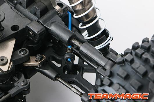 Car - 1/8 Electric - 4WD Buggy - RTR - 2500kv Brushless Motor - 3-4S - Waterproof - Team Magic B8ER II - Blue