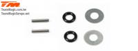 Spare Part - P5 O-ring, 5x12mm Shim and 2x11mm Pin (2 pcs)