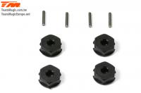 Spare Part - G4 - Hex Wheel Adapter (4 pcs)