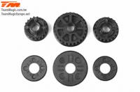 Spare Part - G4RS/G4JS/JR/D - Pulley Set (19T, 20T and 27T)