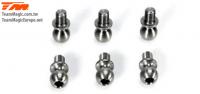 Ersatzteil - TM E4 FWD - 5x4mm Ball Stud (6)