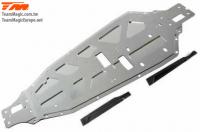 Spare Part - M8JS/JR - Aluminum 7075 - 3mm Chassis and Center Stiffener