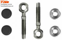 Spare Part - 14mm Pivot Ball, Pivot Ball Spacer and Nut (2 pcs)