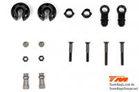 Spare Part - Shock Ball End, Spring Cap and Hardware Set (2 pcs)