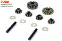 Spare Part - M8JS/JR - Differential Bevel Gear Set (for 1 differential)