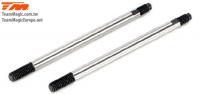 Spare Part - M8JS/JR - ST Steel Shock Shaft 4x65.4mm Rear (2 pcs)