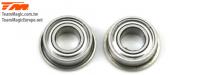 Ball Bearings - metric -  5x10x4mm Flanged (2 pcs)