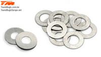 Washers clutch - 5 x 9 x 0.15mm (5 pcs), 5 x 9 x 0.3mm (3 pcs), 5.2 x 12 x 0.2mm (2 pcs)