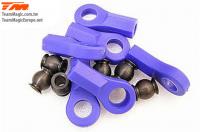 Ball Cups and Steel Ball 5.8mm - Blue - 6 pcs