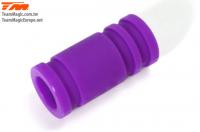 Raccord d'échappement silicone 1/8 - Purple